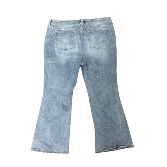 NYDJ Blue Flare Jeans Lift Tuck Technology Size 16W - Picture 2 of 5